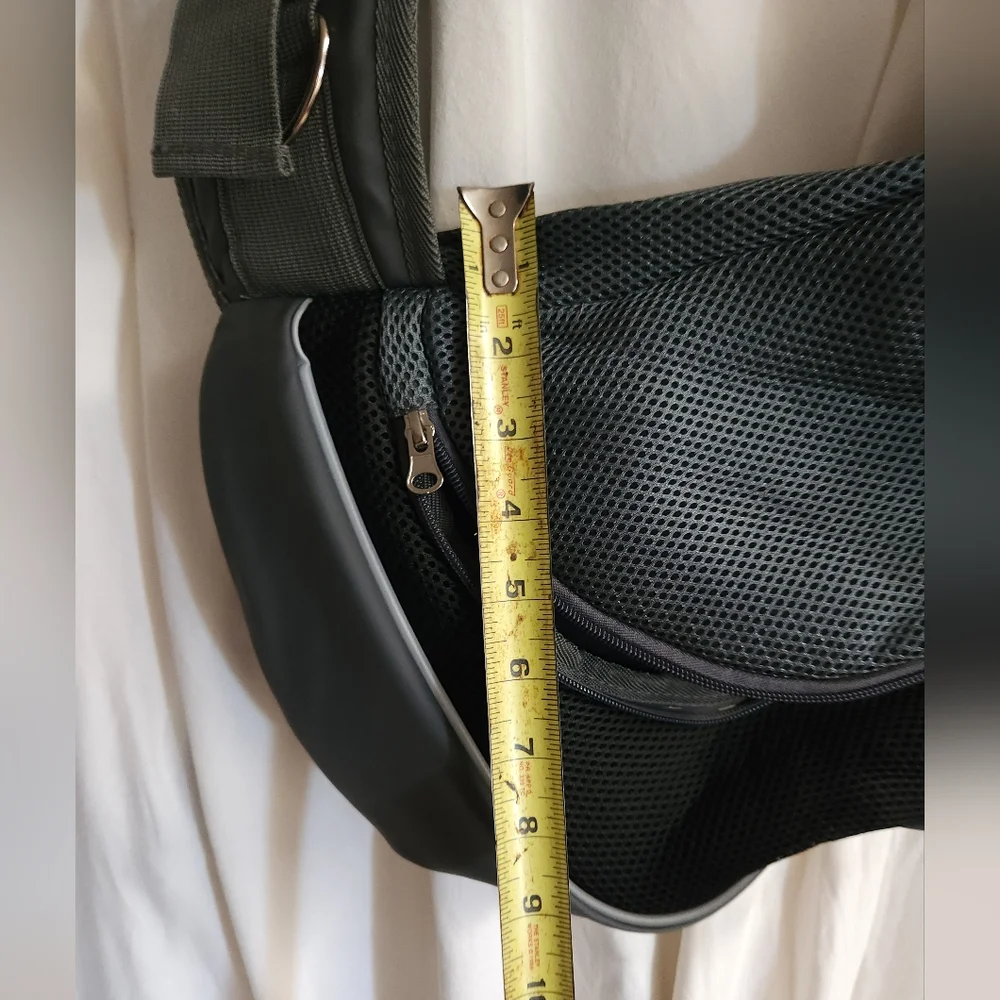 Stylish Gray Pet Sling Carrier